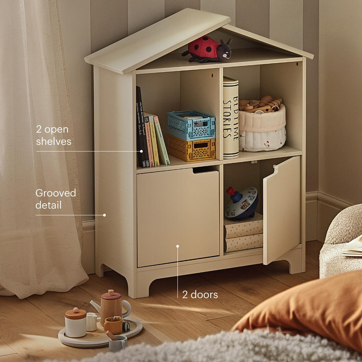 CuddleCo Bookcase - House