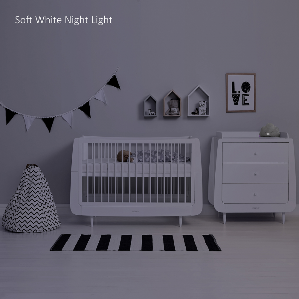 SnuzCloud 3-in-1 Baby Sleep Aid & Night Light - Grey