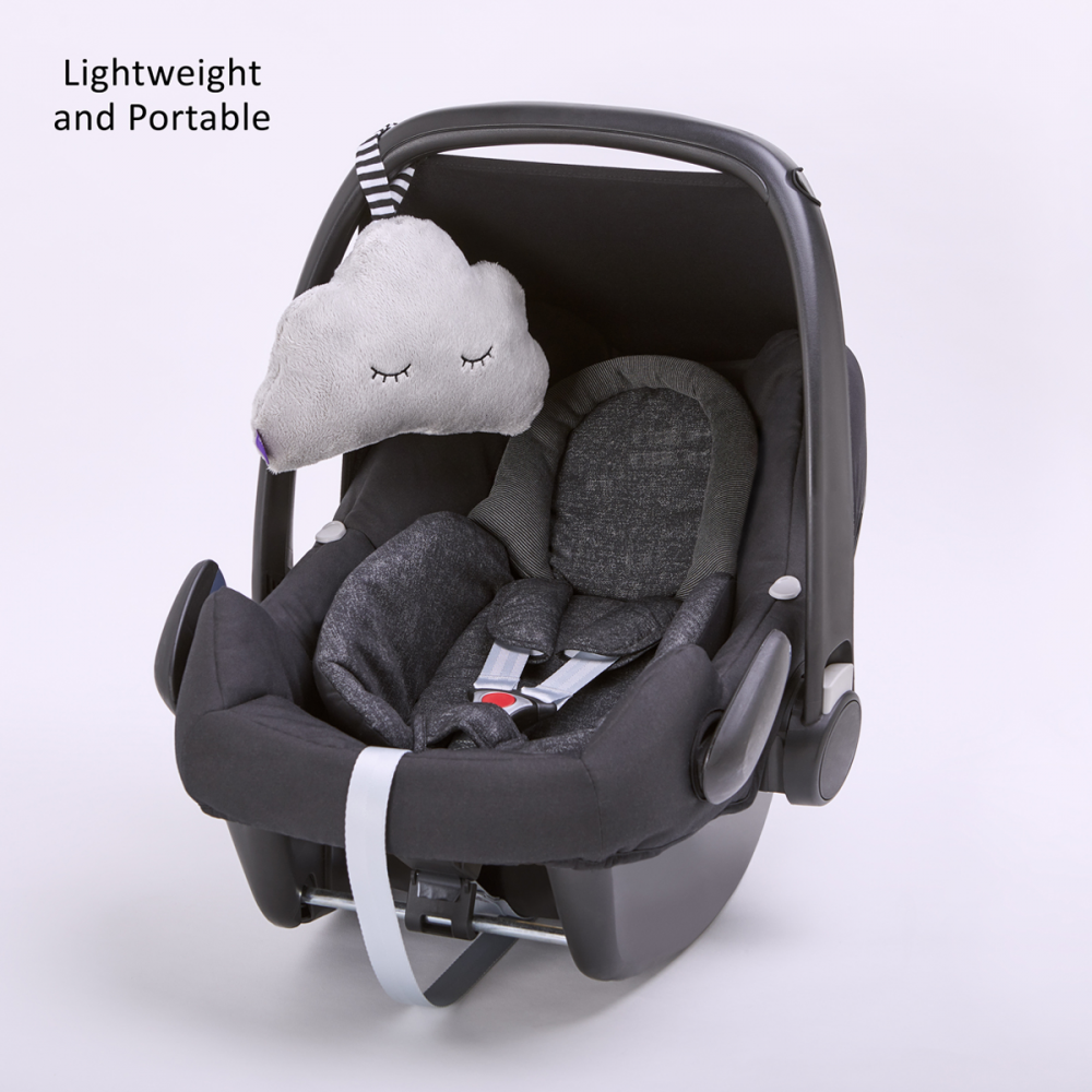 SnuzCloud 3-in-1 Baby Sleep Aid & Night Light - Grey