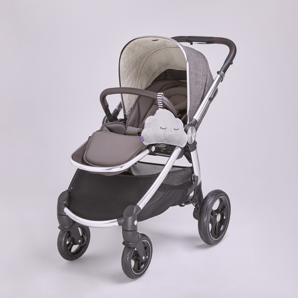 SnuzCloud 3-in-1 Baby Sleep Aid & Night Light - Grey