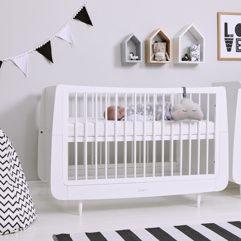 SnuzCloud 3-in-1 Baby Sleep Aid & Night Light - Grey