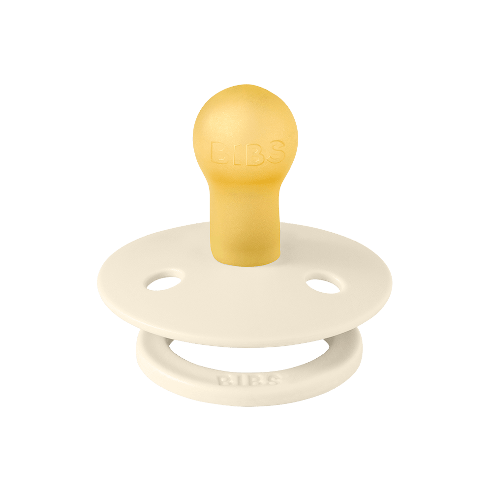 BIBS Colour Try It 3 Piece Pacifier Set - Ivory