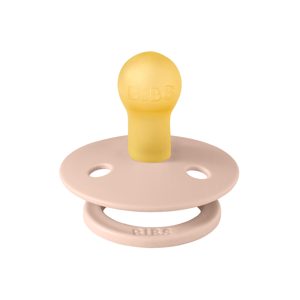 BIBS Colour Try It 3 Piece Pacifier Set - Blush