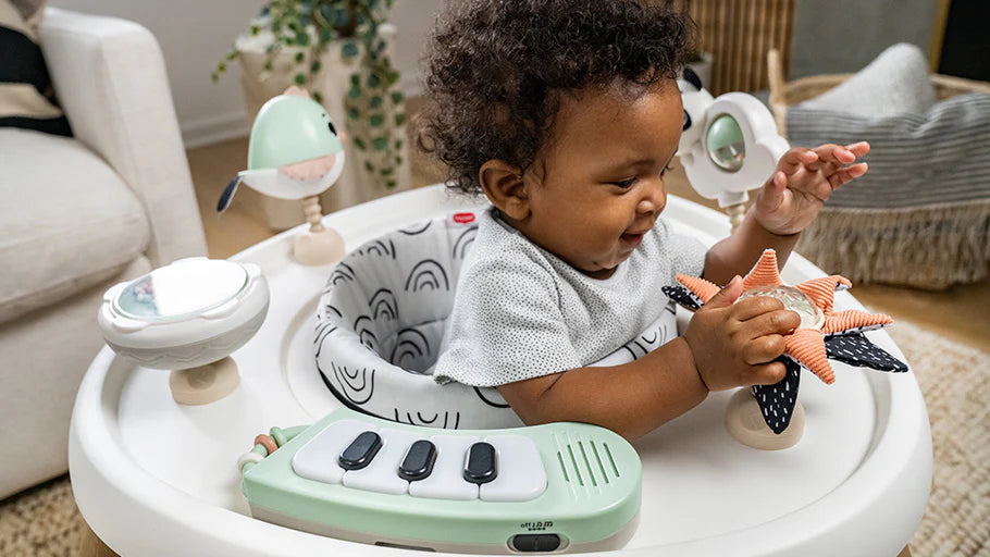 Tiny Love 5 in 1 Stationary Activity Centre - Black & White