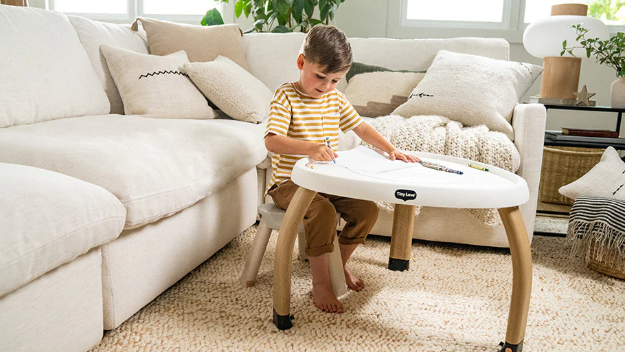 Tiny Love 5 in 1 Stationary Activity Centre - Black & White