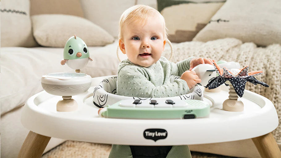 Tiny Love 5 in 1 Stationary Activity Centre - Black & White