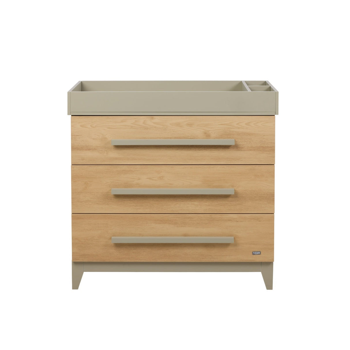 Tutti Bambini Hallee Dresser / Chest Changer - Golden Oak & Sage