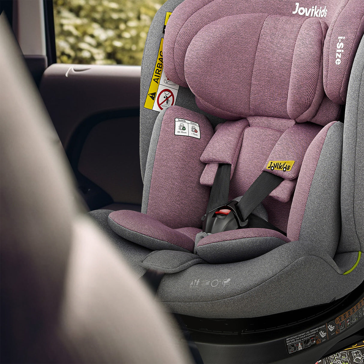 Jovikids Ranger Rotating Car Seat - Pink