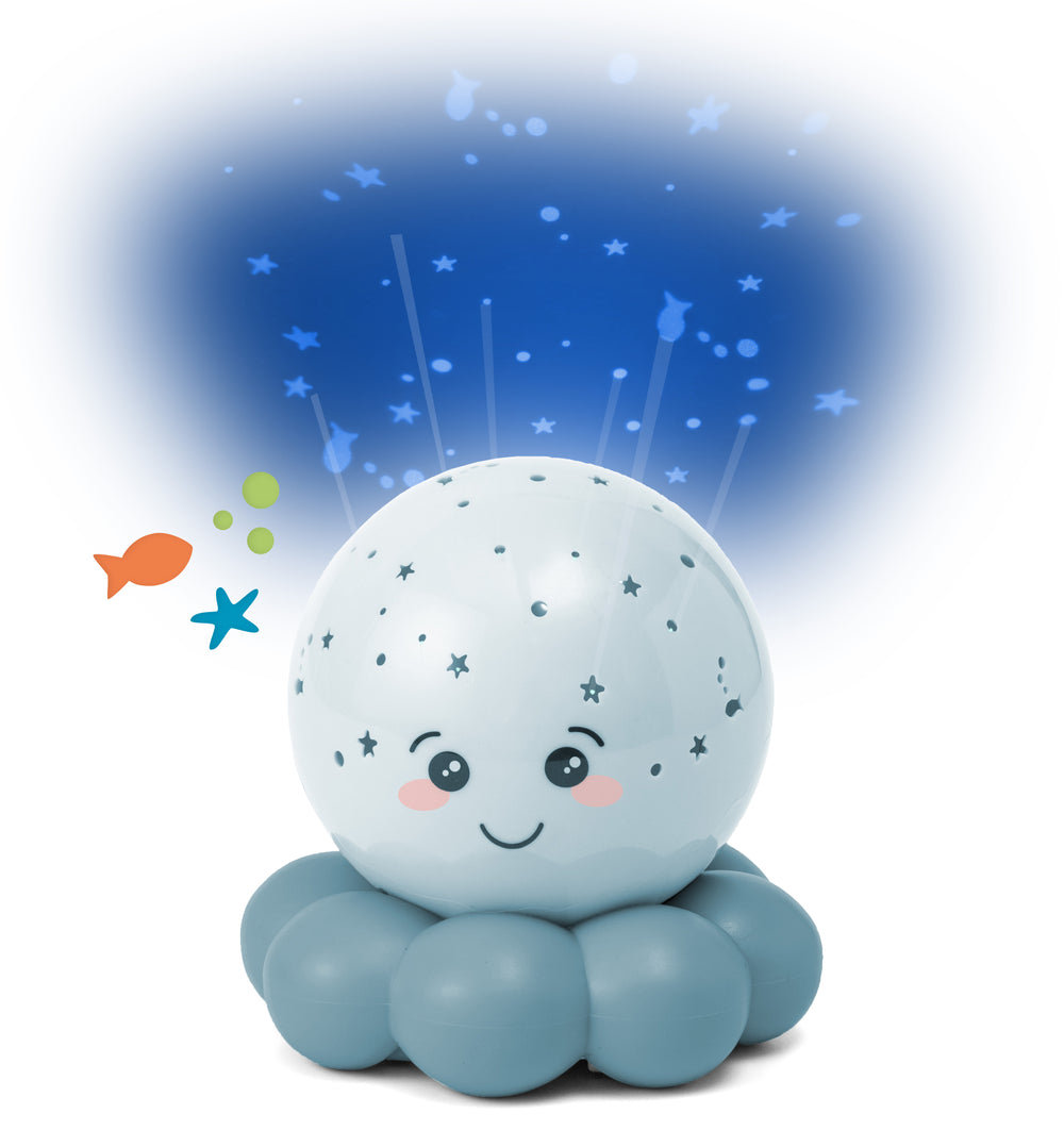 Cloud B Twinkles to Go Octo Nightlight Projector - Soft Blue