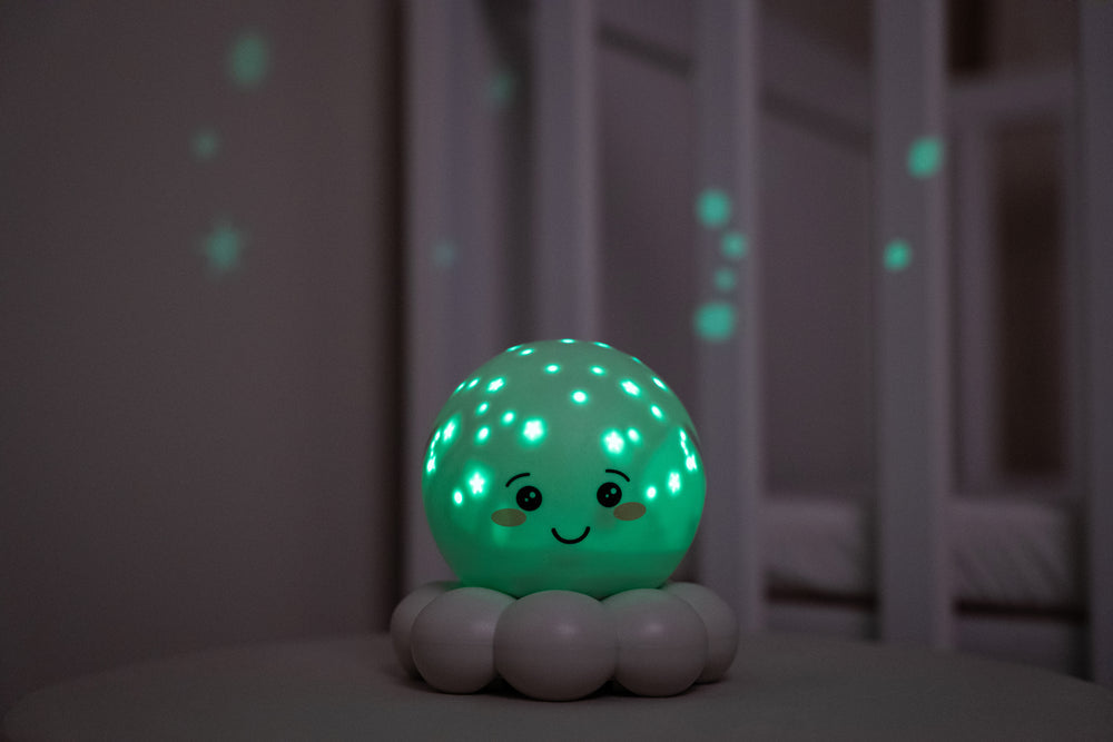 Cloud B Twinkles to Go Octo Nightlight Projector - Grey