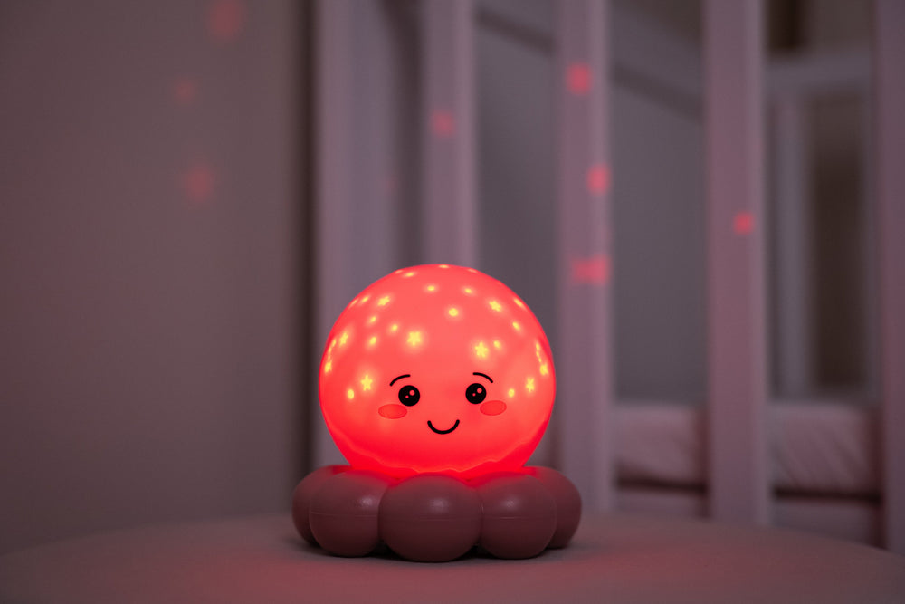 Cloud B Twinkles to Go Octo Nightlight Projector - Soft Pink
