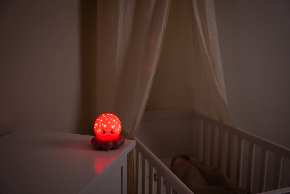 Cloud B Twinkles to Go Octo Nightlight Projector - Soft Pink