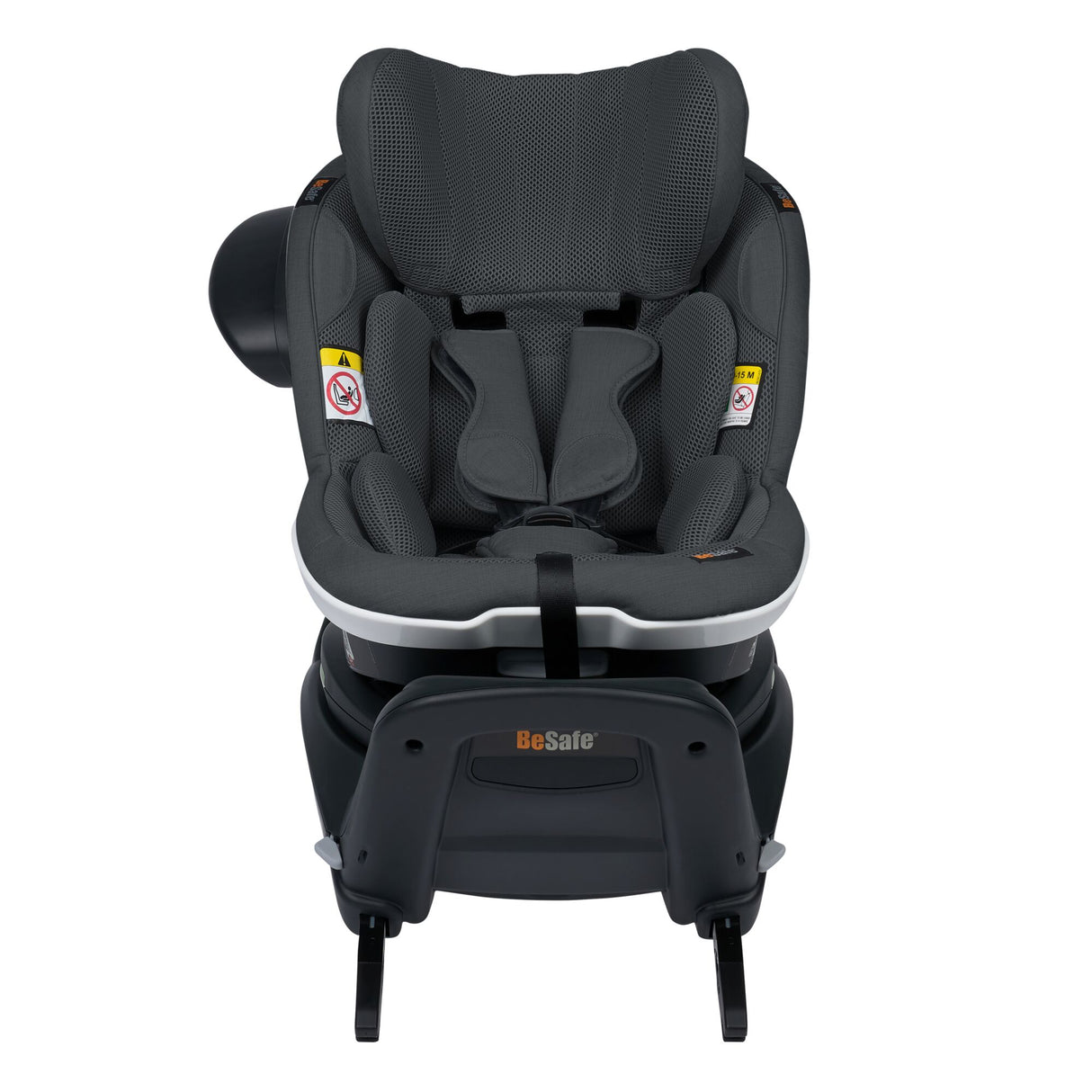 BeSafe iZi Turn Rotating Car Seat - Anthracite Mesh