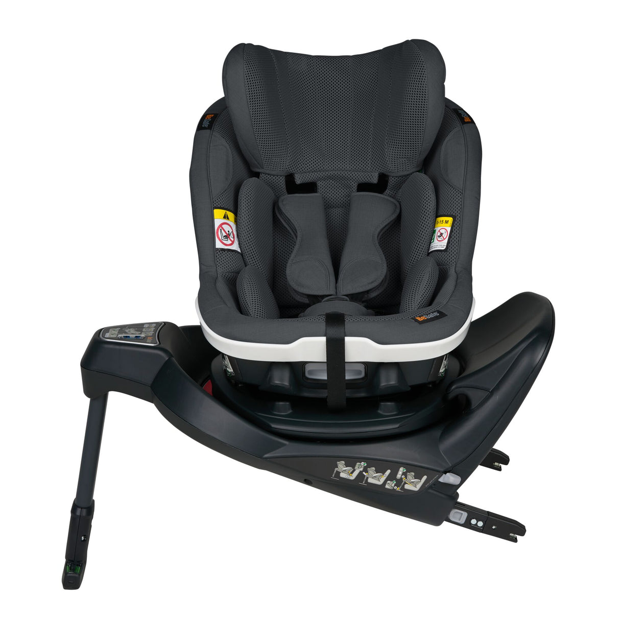 BeSafe iZi Turn Rotating Car Seat - Anthracite Mesh