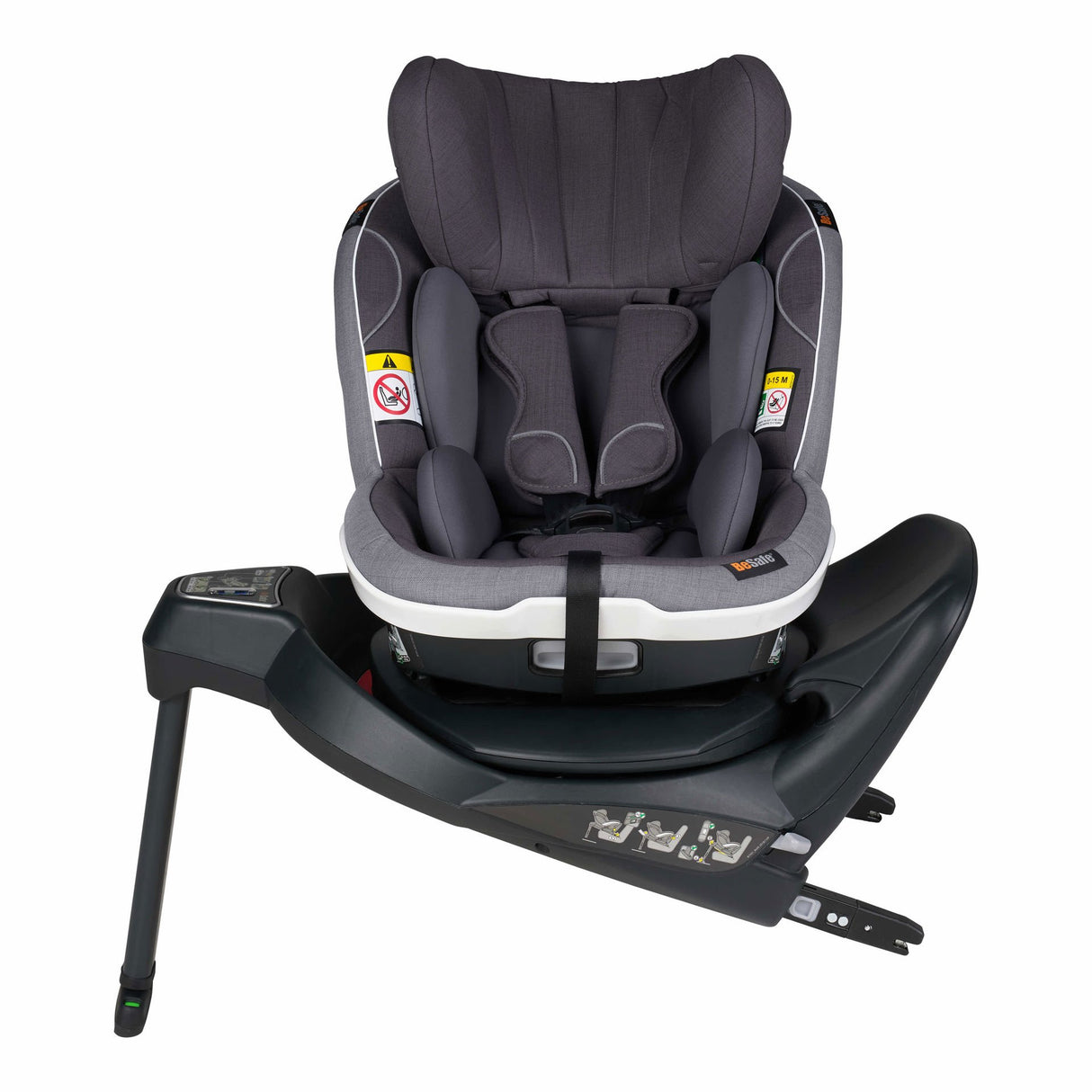 BeSafe iZi Turn Rotating Car Seat - Metallic Melange