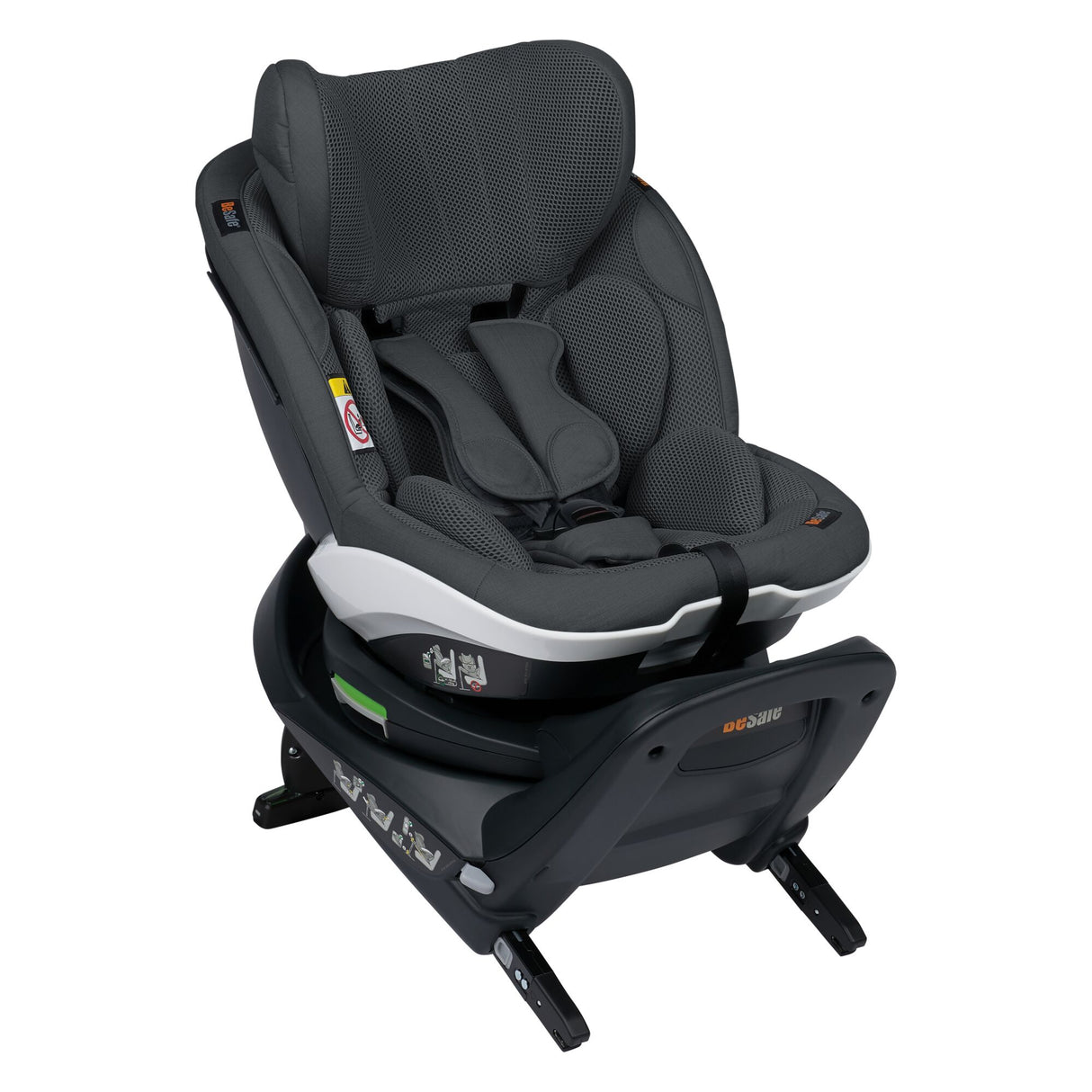 BeSafe iZi Twist Rotating Car Seat - Anthracite Mesh