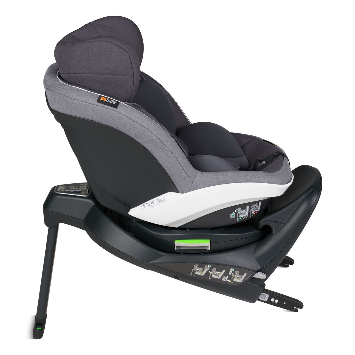 BeSafe iZi Twist Rotating Car Seat - Metallic Melange
