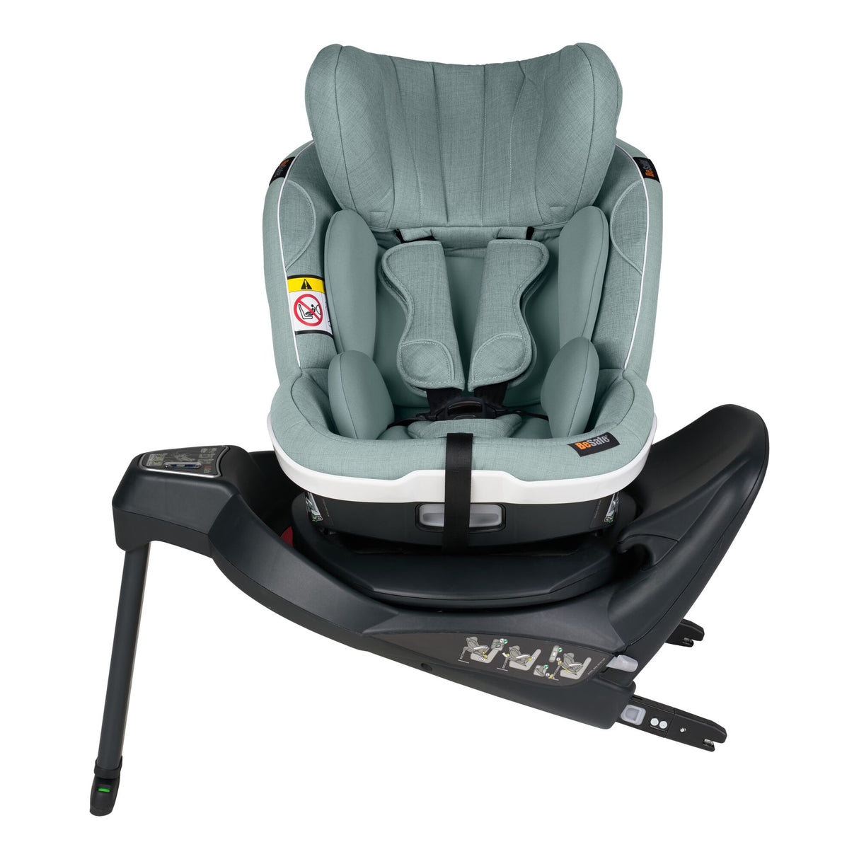 BeSafe iZi Twist Rotating Car Seat - Sea Green Melange