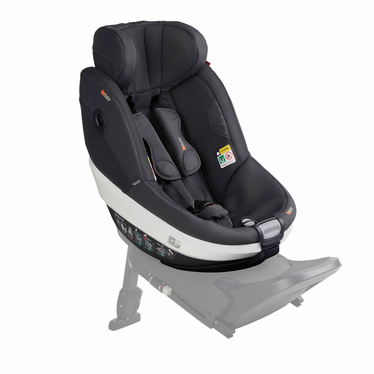 BeSafe Beyond 360 Car Seat - Anthracite Mesh