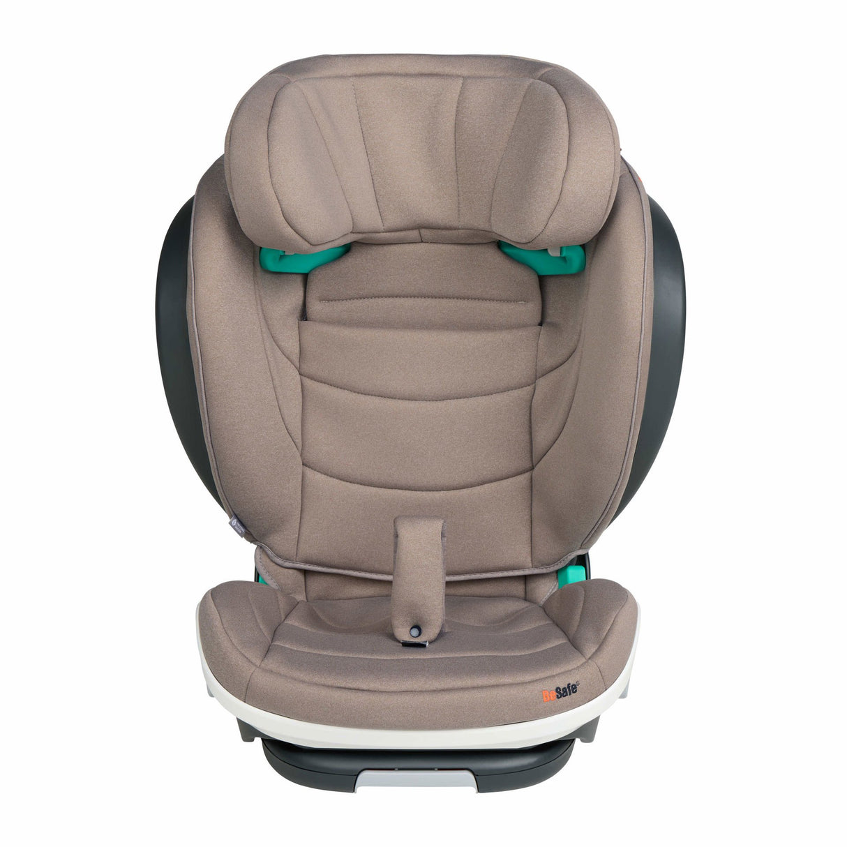 BeSafe Flex FIX 2 High Back Booster - Dark Sand Soft Breeze