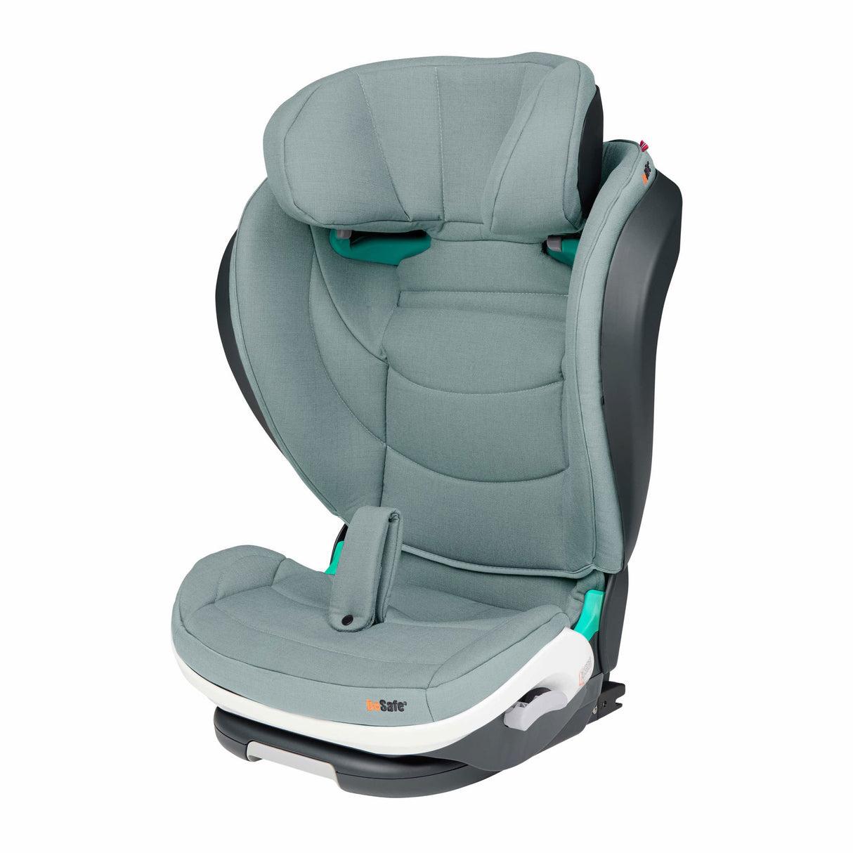 BeSafe Flex FIX 2 High Back Booster - Sea Green Melange