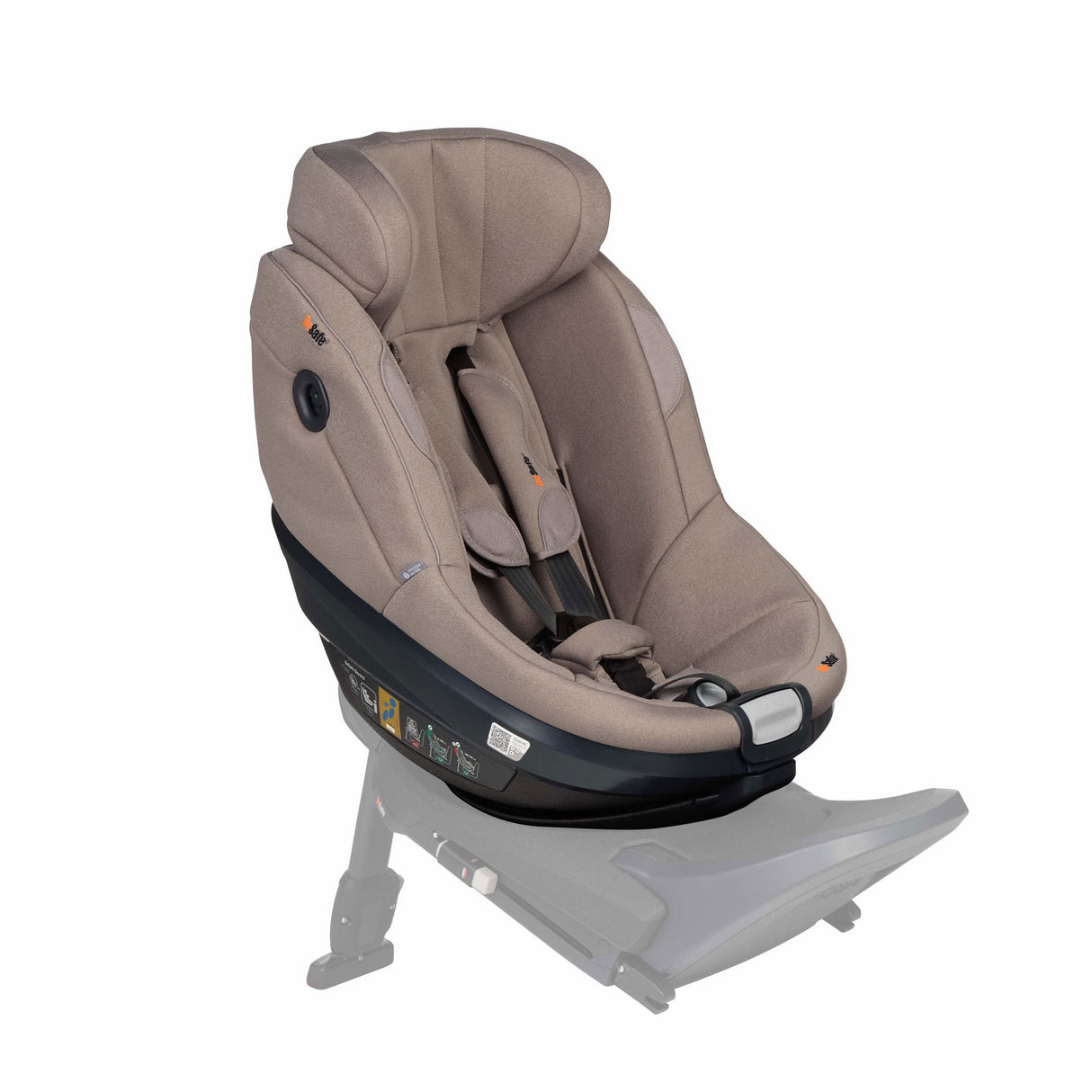 BeSafe Beyond 2 Car Seat - Dark Sand Soft Breeze