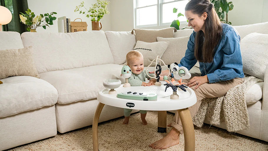 Tiny Love 5 in 1 Stationary Activity Centre - Black & White