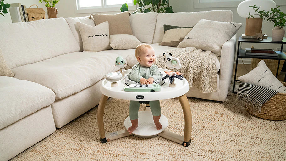 Tiny Love 5 in 1 Stationary Activity Centre - Black & White