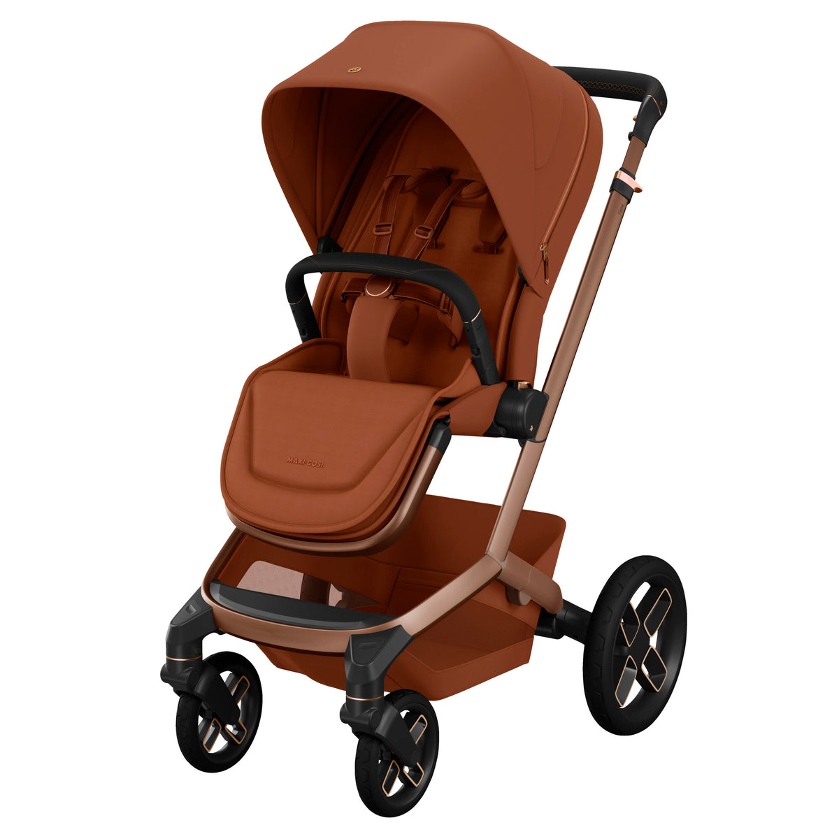 Maxi-Cosi Fame 2026 Premium Travel System with Pebble Slide Pro and Slide Pro Base - Copper Terra