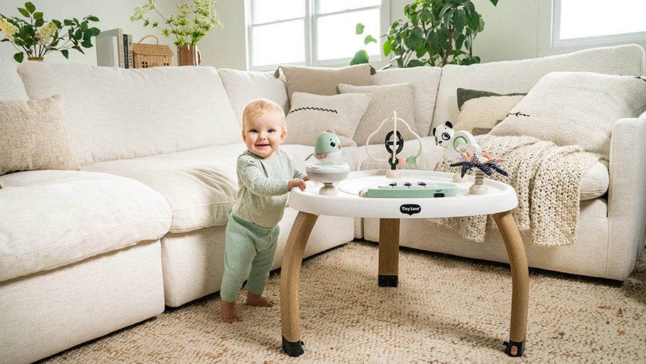 Tiny Love 5 in 1 Stationary Activity Centre - Black & White