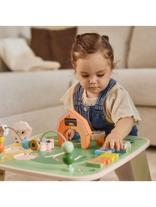 Tiny Love Wooden Activity Table - Farmers Funday