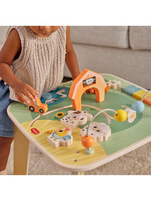 Tiny Love Wooden Activity Table - Farmers Funday