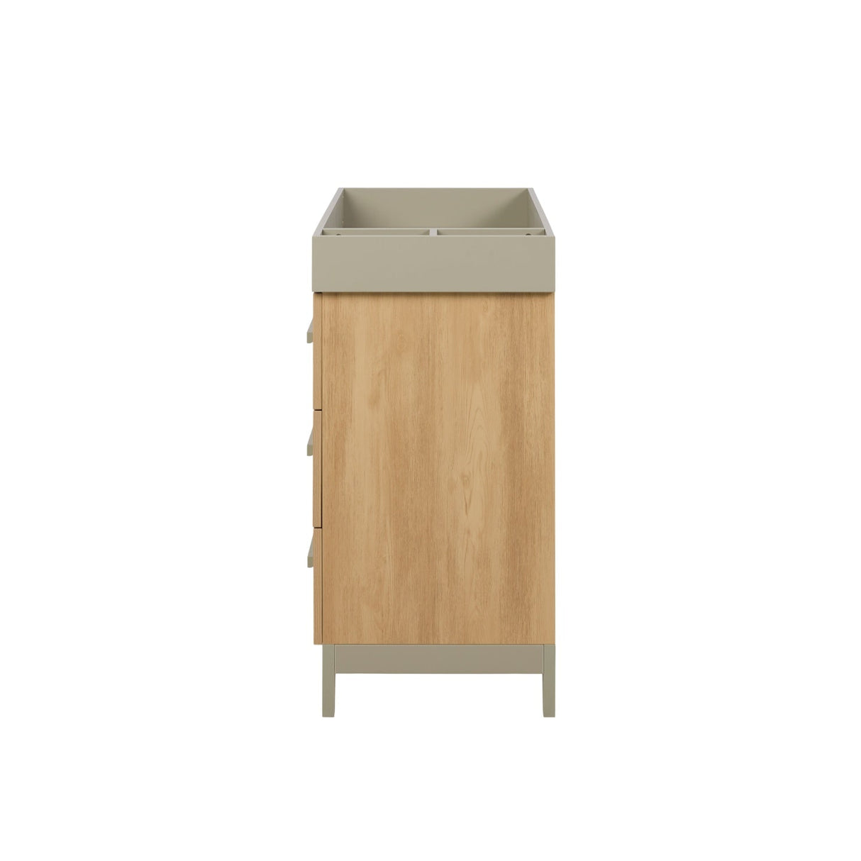 Tutti Bambini Hallee Dresser / Chest Changer - Golden Oak & Sage