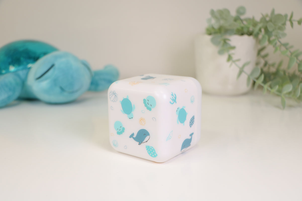 Cloud B Cube B Portable Nightlight - Ocean