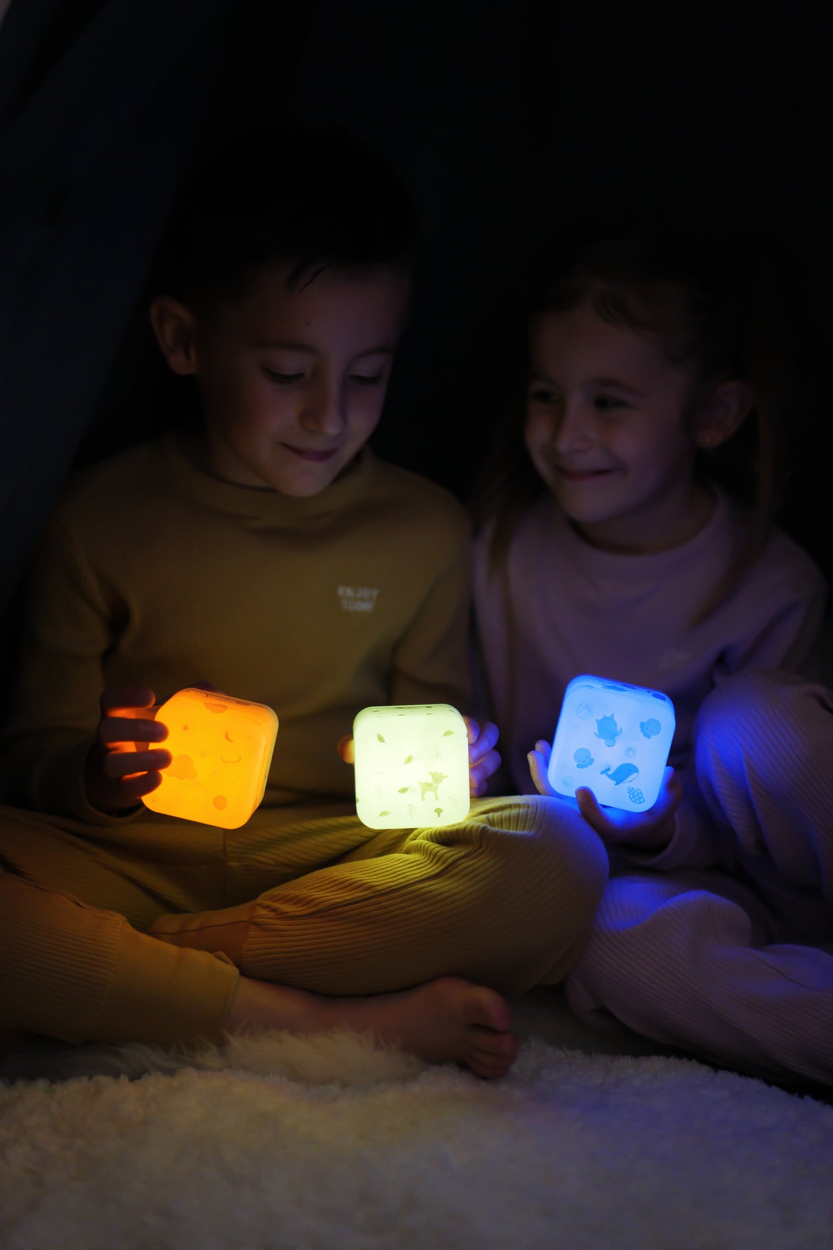 Cloud B Cube B Portable Nightlight - Ocean