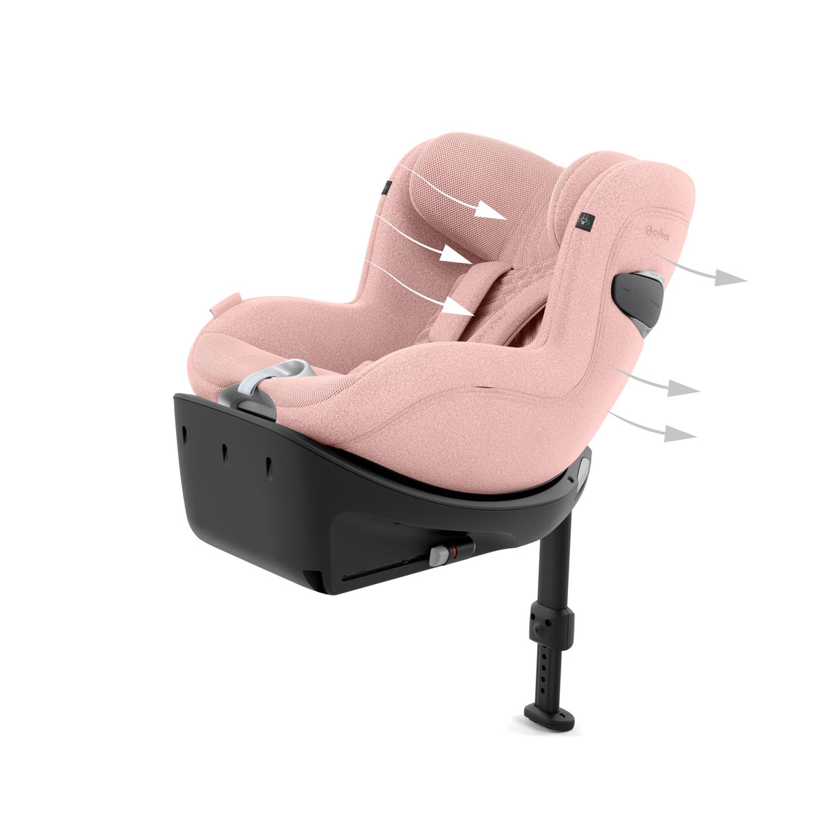 Cybex Sirona Ti Car Seat - PLUS Peach Pink