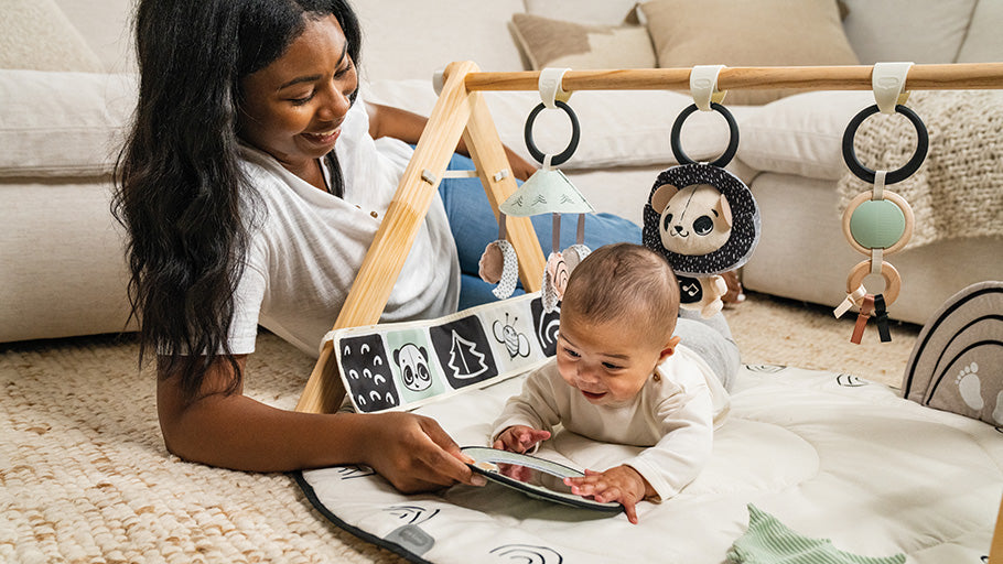 Tiny Love Décor Luxe Gymini Playmat - Black & White