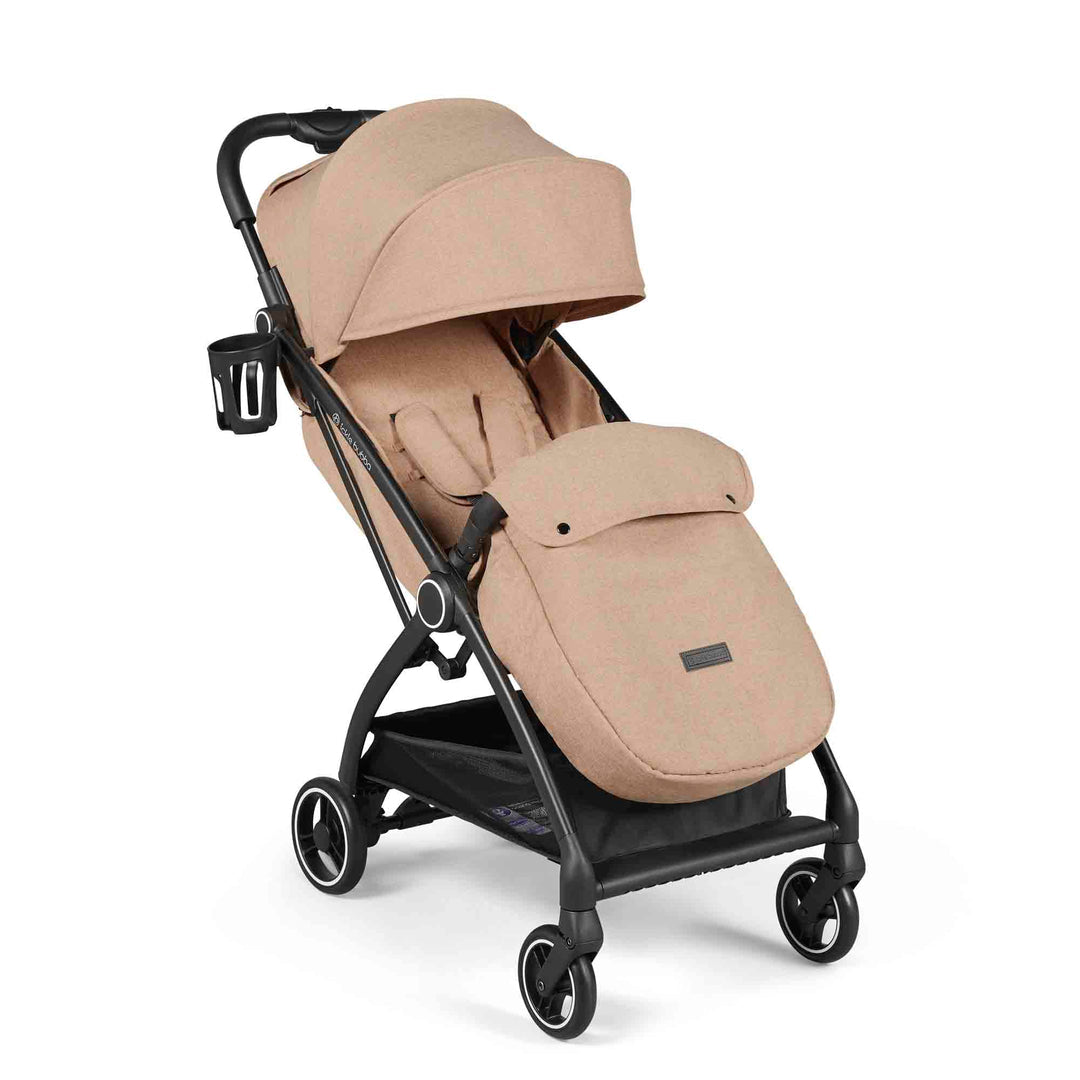 Ickle Bubba Aries Prime Auto Fold Stroller - Biscuit