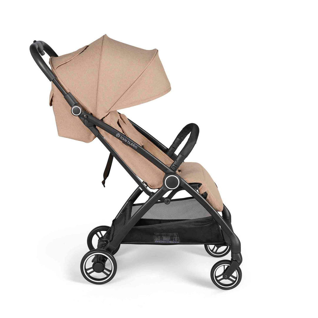 Ickle Bubba Aries Prime Auto Fold Stroller - Biscuit