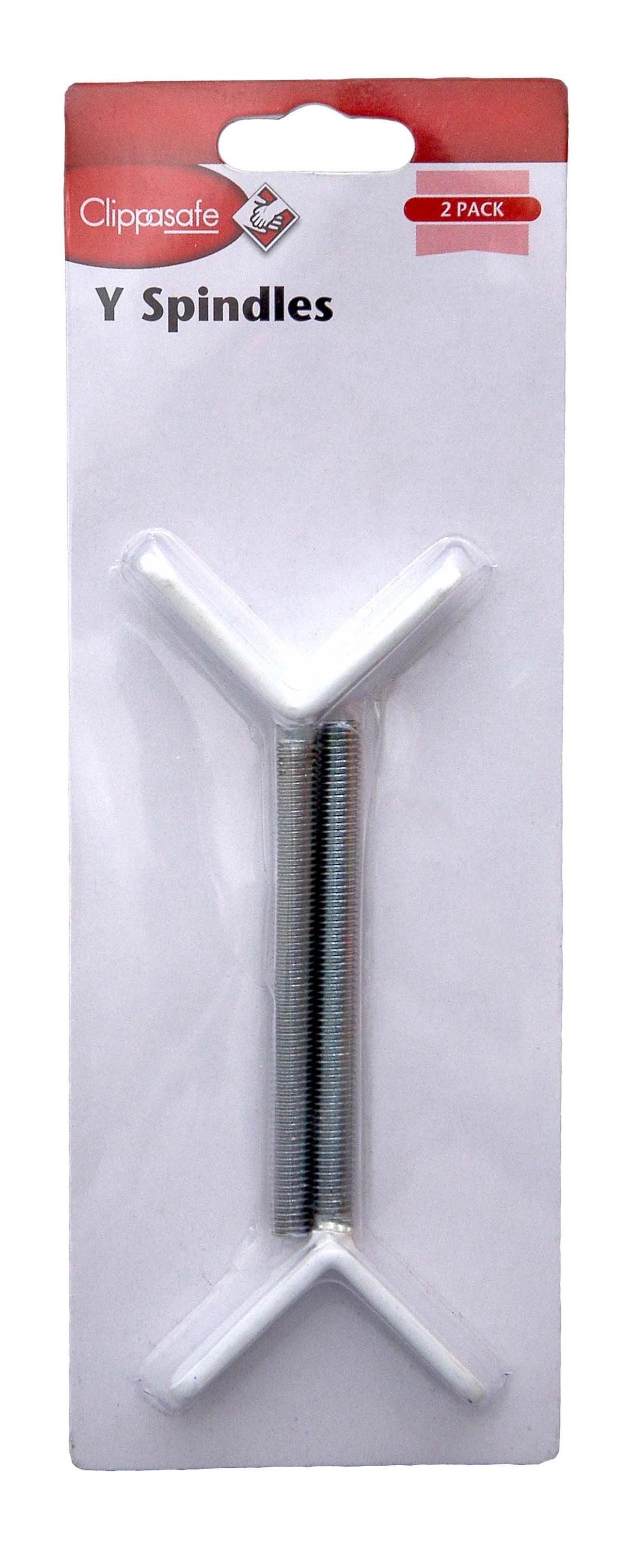 Clippasafe Pressure Fit Safety Gate Y Spindles (Pair)