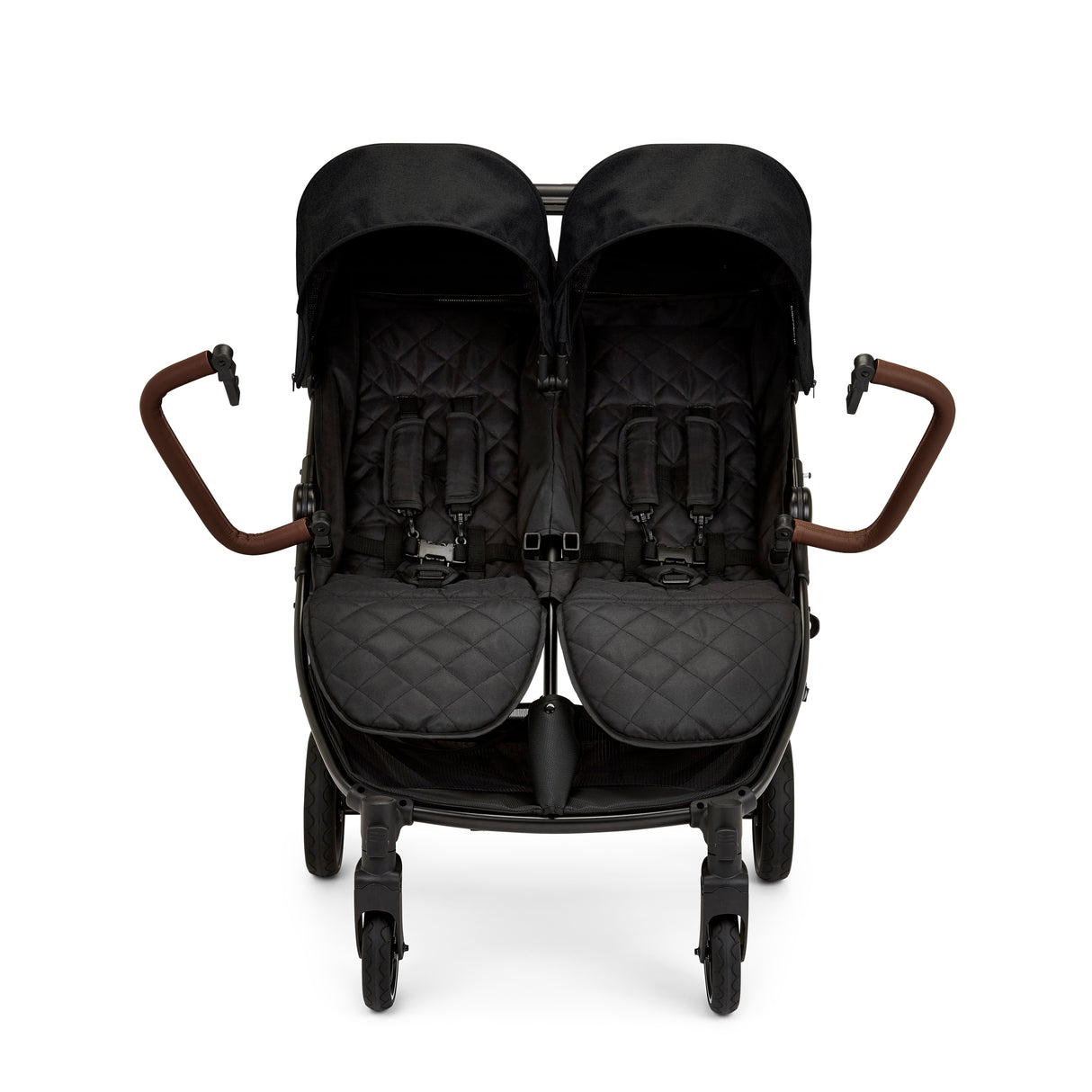 Ickle Bubba Venus Prime Double Stroller - Black