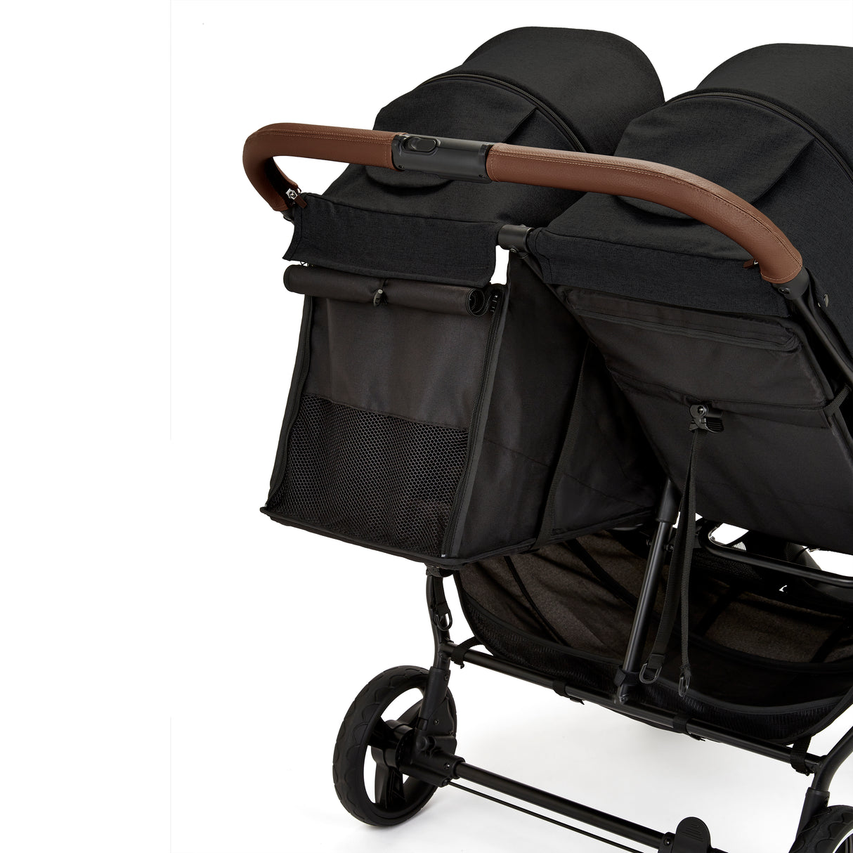 Ickle Bubba Venus Prime Double Stroller - Black
