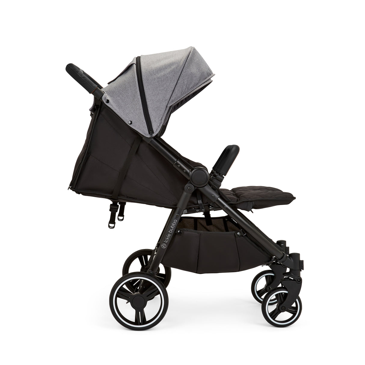 Ickle Bubba Venus Prime Double Stroller - Grey
