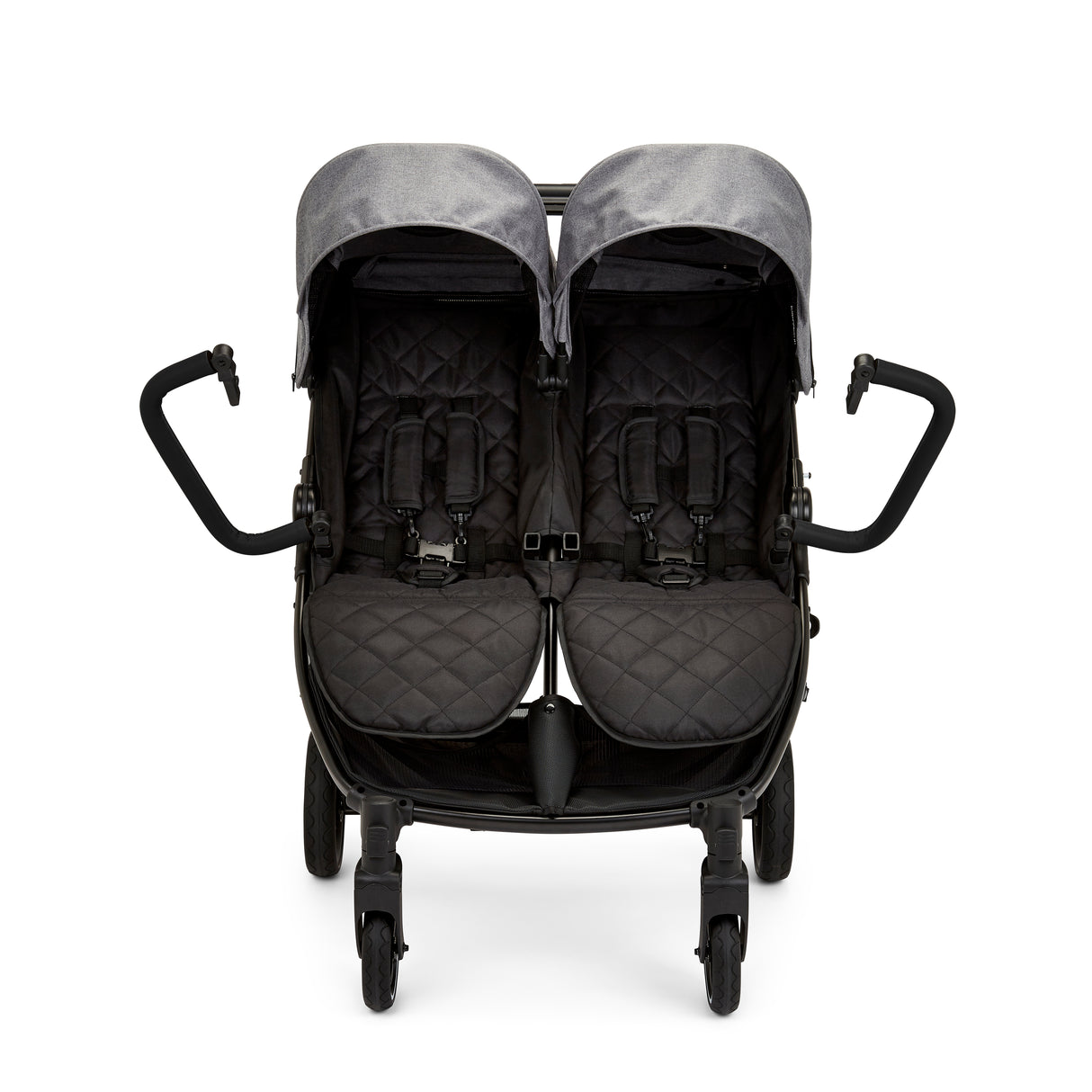Ickle Bubba Venus Prime Double Stroller - Grey