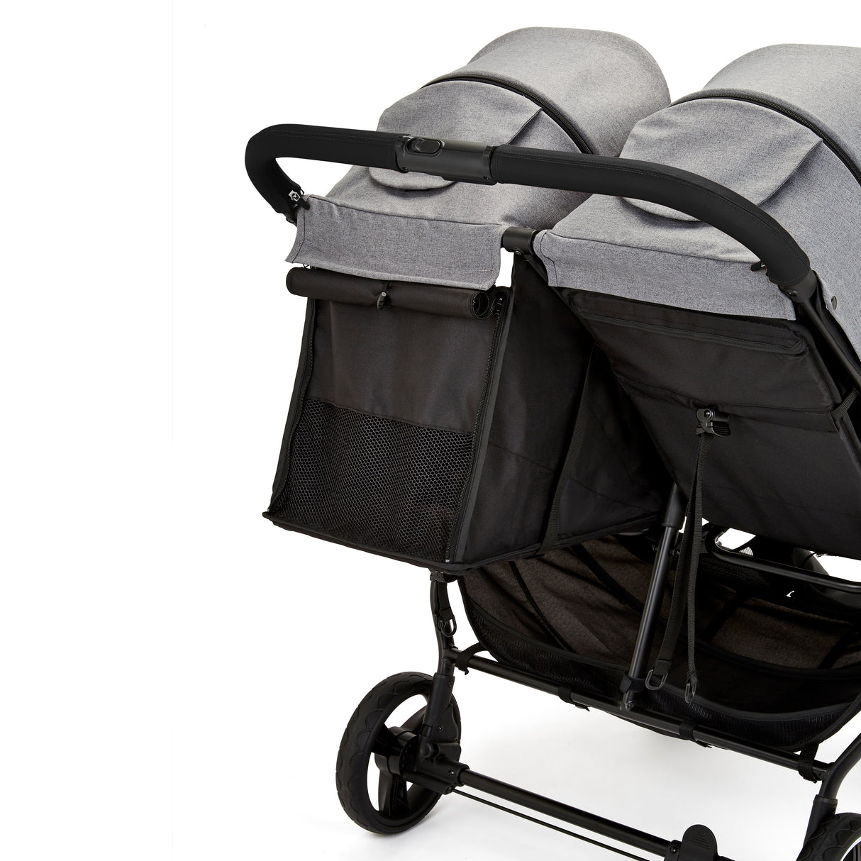 Ickle Bubba Venus Prime Double Stroller - Grey