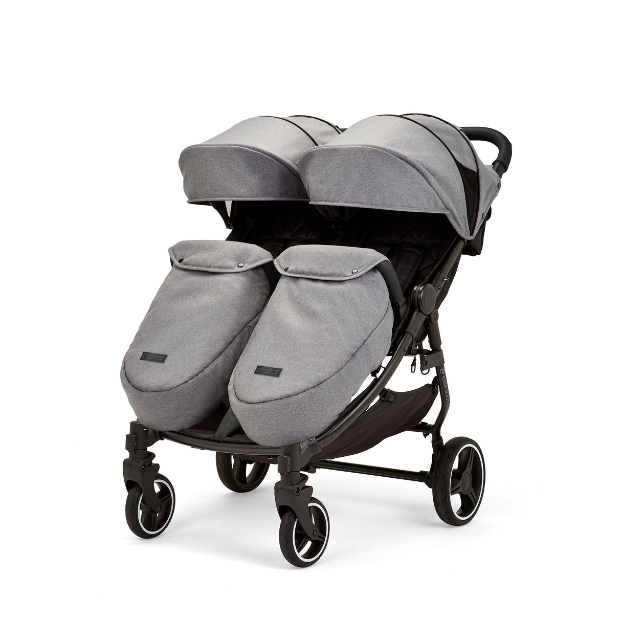 Ickle Bubba Venus Prime Double Stroller - Grey