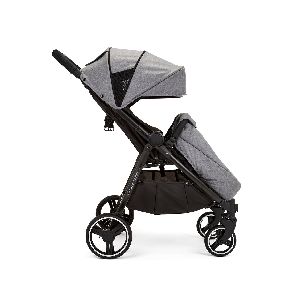 Ickle Bubba Venus Prime Double Stroller - Grey