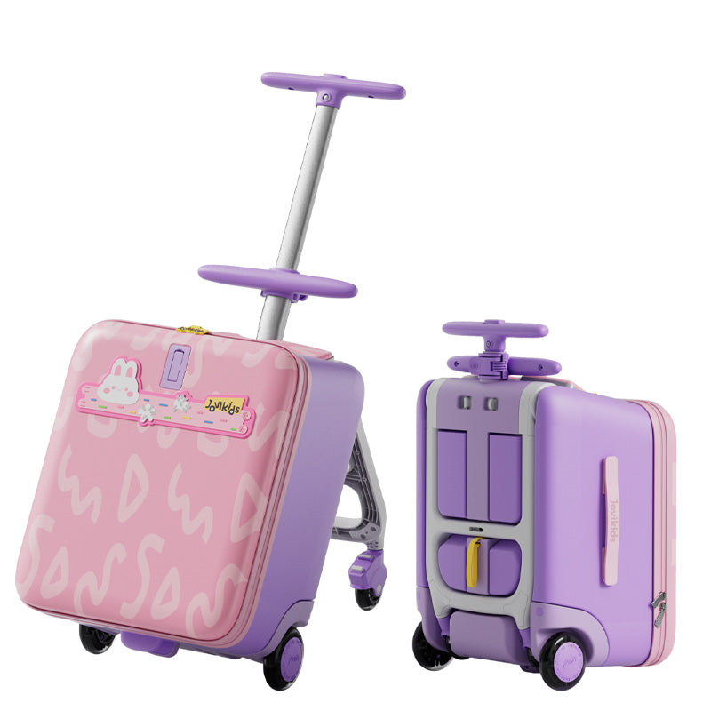 Jovikids 3 in 1 Children's Ride On Suitcase - Pink