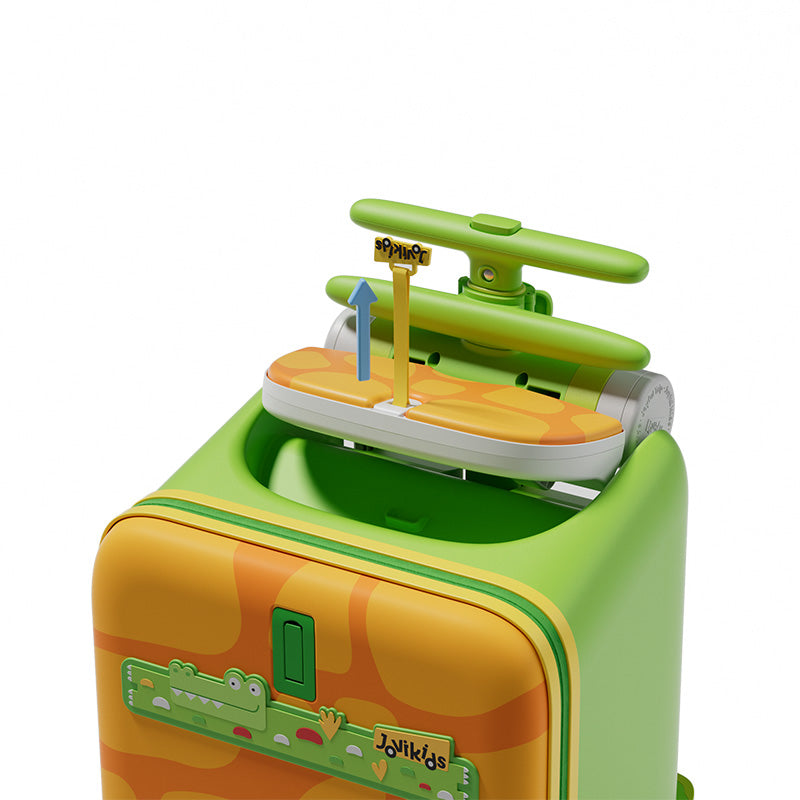 Jovikids 3 in 1 Children's Ride On Suitcase - Green
