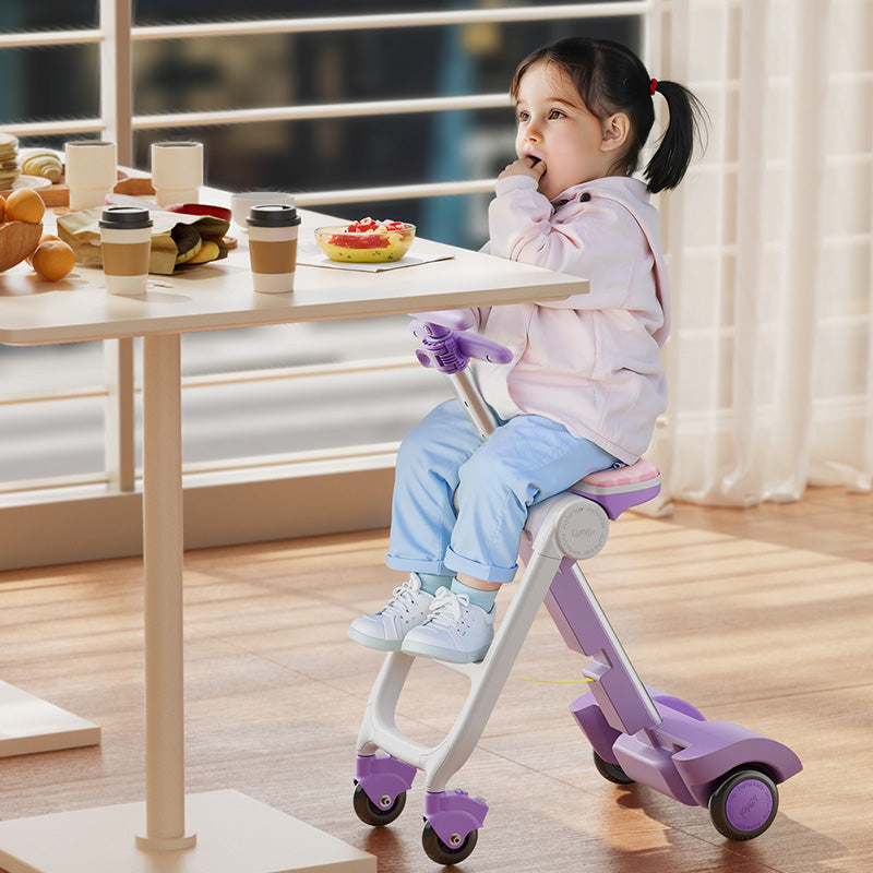 Jovikids 3 in 1 Children's Ride On Suitcase - Pink